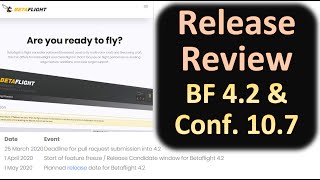 Betaflight 4.2 and Betaflight Configurator 10.7 Features Review