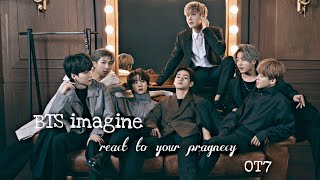 (bts imagine/تصور کن بی تی اس)(short) ریکشن به بارداری