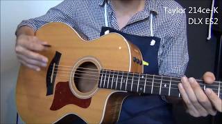 Taylor 214 ce-K DLX（2015年製）【オットリーヤ動画】