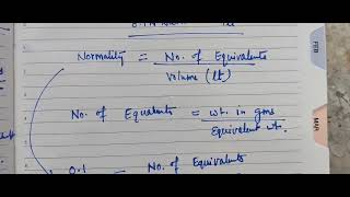 Calculations for N/10  N NaOH solution.