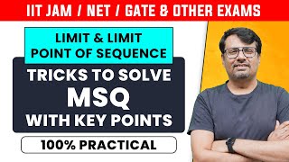 Sequence | Difference between Limit and Limit Point of Sequence |  MSQs Series by Gp sir