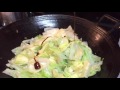 cook lettuce with oyster sauce