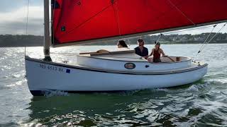 Sailing the Arey's Pond Cabin Lynx