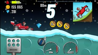 Hill Climb Racing - Gameplay Walkthrough Part 5 -  Jeep (iOS, Android)