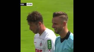 FC Cologne's Mark Uth nets UNBELIEVABLE goal vs. Bayern Munich | #Shorts | ESPN FC
