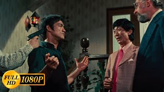Bruce Lee beat up bandits and humiliated their boss in a restaurant / The Way of the Dragon (1972)