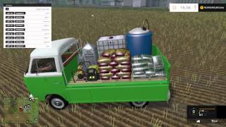 Farming Simulator 15 PC Mod Showcase: VW Seed/Fertilizer Cart