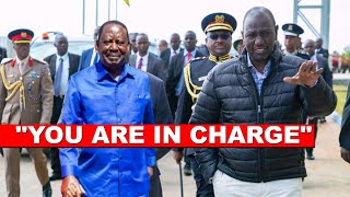 BREAKING NEWS: President Ruto leaves Raila in charge of the Country as he leaves to America!