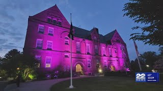 City of Westfield lights up purple in recognition of 'Lupus Awareness Month'