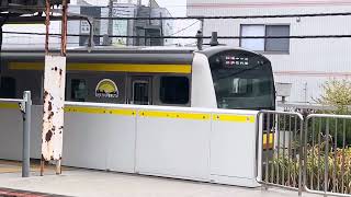 E233系8000番台横ナハN30編成南武線快速川崎行き登戸駅(JN-14)発車 Rapid Train Bound For Kawasaki(JN-01) Nambu Line