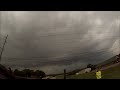 20150714 fayetteville tn shelf cloud u0026 whale s mouth timelapse