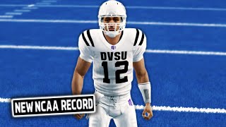 5 Broken Records on a Blue Field (Double-header) | NCAA 14 Dynasty Ep. 35 (S3)