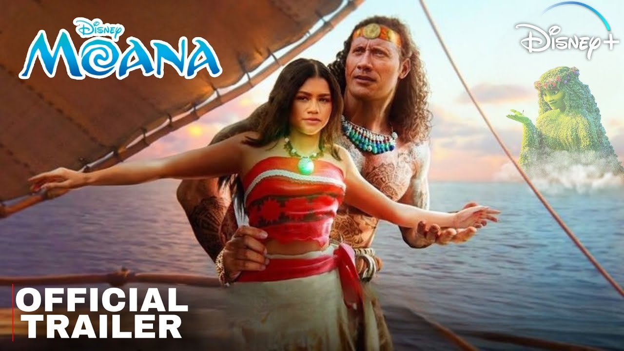 Moana Live Action - OFFICIAL TRAILER (2024) | Dwyane Johnson , Zendaya ...