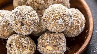 Coconut Cardamom Energy Bites