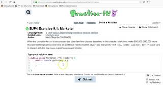 Building Java Programs Chapter 9 Exercise 9.1 Marketer