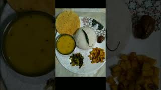 Chaitra Sankranti Special Lunch and this is my one's, #trending #viral  #vegthali #shorts