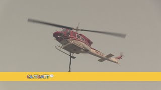 Wildfire near Mission Creek in Kelowna