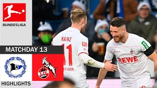 Arminia Bielefeld vs FC Köln 1-1 Highlights | Bundesliga - 2021/2022