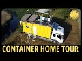 CONTAINER HOME TOUR | NO TALKING | DIY EXPEDITION TRUCK CAMPER