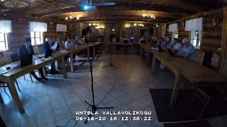 Antsla vallavolikogu 16.06.2020