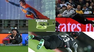 glenn phillips best catches | Top Fielding efforts in Cricket | Superman Flying in Cricket