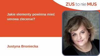 Jakie elementy powinna mieć w sobie umowa zlecenie?