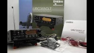 PRESENTATION DU SCANNER UNIDEN UBC355CLT \