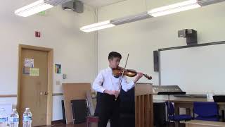 Seattle young artists music festival  2022: Winston Chen