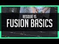 Resolve 15 Fusion Page  Basics! - Learn About Interface Nodes, Compositing, Tracking, & More!