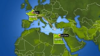 Vol Paris-Le Caire: ce que l'on sait de l'instant où l'avion s'est crashé