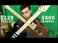 Can This $129 Fesley Guitar Compare To My $800 Charvel?! (BEST Guitar On AMAZON)