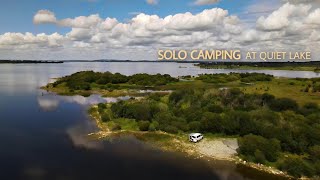 SOLO CAMPING on LOUGH REE - Campfire Cooking - Vanlife