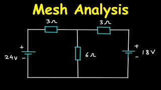 Mesh Current Analysis - DC Circuit Theory