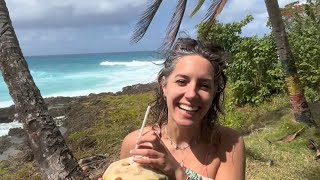 Italiana Visitando San Andrés 🏝️\u0026 Providencia🇨🇴/ Probando Comida Tipica! #colombia #sanandrés #playa