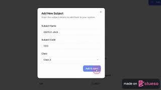 Adding Subjects and assigning Students in GradeLab