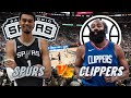 San Antonio Spurs vs Los Angeles Clippers Live Play by Play & Reaction