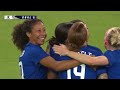 alyssa thompson scores first usa goal in win over iceland uswnt 3 1 iceland official highlights