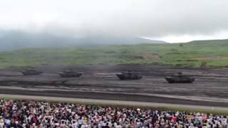 平成26年度総合火力演習 前段演習 90式戦車