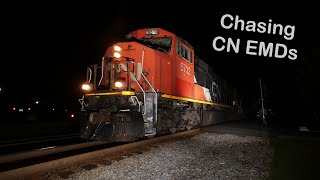 [4K] Chasing CN EMDs on CSX's W\u0026A Subdivision