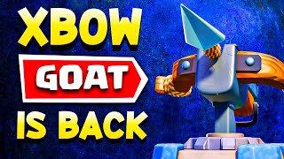 The ACTUAL Xbow GOAT is Back in Clash Royale