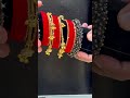 red black combo youtube bangles youtubeshorts viralvideo jewelry handmade fancy bollywood