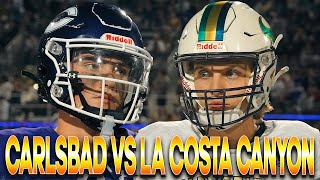 Carlsbad vs La Costa Canyon🔥 Battle For Avocado League Championship🏆 San Diego Ball⚔️ Week 9