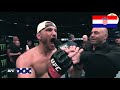 stipe miocic dolazak hrvata thompson 2021 hd