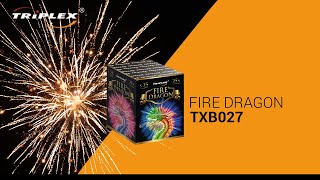 FAJERWERKI TXB027 25S 1.2″ BATERIA FIRE DRAGON F2 TRIPLEX FIREWORKS