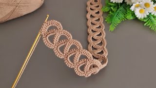 Wow!. 😇Amazing!. sell as many as you can weave. Crochet gorgeous hairband.Hair band.Tunisian crochet