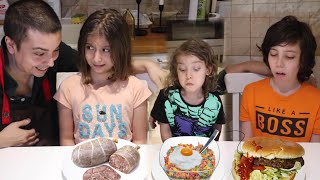 Their dad made them eat that!?!