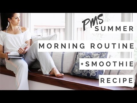 Morning Routine On Your PERIOD! PMS Hacks + Smoothie Bowl Recipe! Morning Routine On Your PERIOD! PMS Hacks + Smoothie Bowl Recipe!