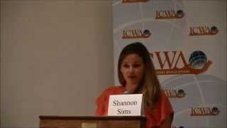 Shannon Sims, Institute of Current World Affairs, speaks on Brazil