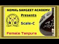 TANPURA SCALE C/RIYAZ SCALE