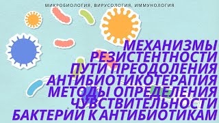 Бакрезистентность и Пути Преодоления. Методы Опр. Чувствительности Бактерий. Антибиотикотерапия